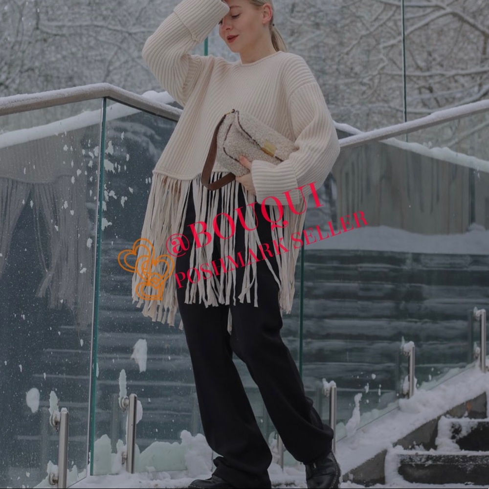BLOGGERS FAV ZARA FLEECE SHOULDER BAG - Picture 14 of 14
